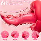 Rose Toy Tongue Vibrator Clit Licking & G-Spot Adult Sex Toys for Women