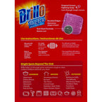 Brillo Single Use Steel Wool Soap Pads, Smaller Size Original Red Scent, 15 Count Pack of 1