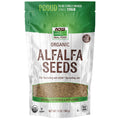 Buy now NOW Foods, Organic Alfalfa Seeds For Sprouting, Grown in the USA, Certified Non-GMO, 12-Ounce (Packaging May Vary) at indiglob india