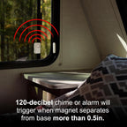 Buy now GE Personal Security Window and Door Alarm, 4 Pack, DIY Protection, Burglar Alert, Wireless Chime/Alarm, Easy Installation, Home Security, Ideal for Home, Garage, Apartment and More, White, 45174 at indiglob india