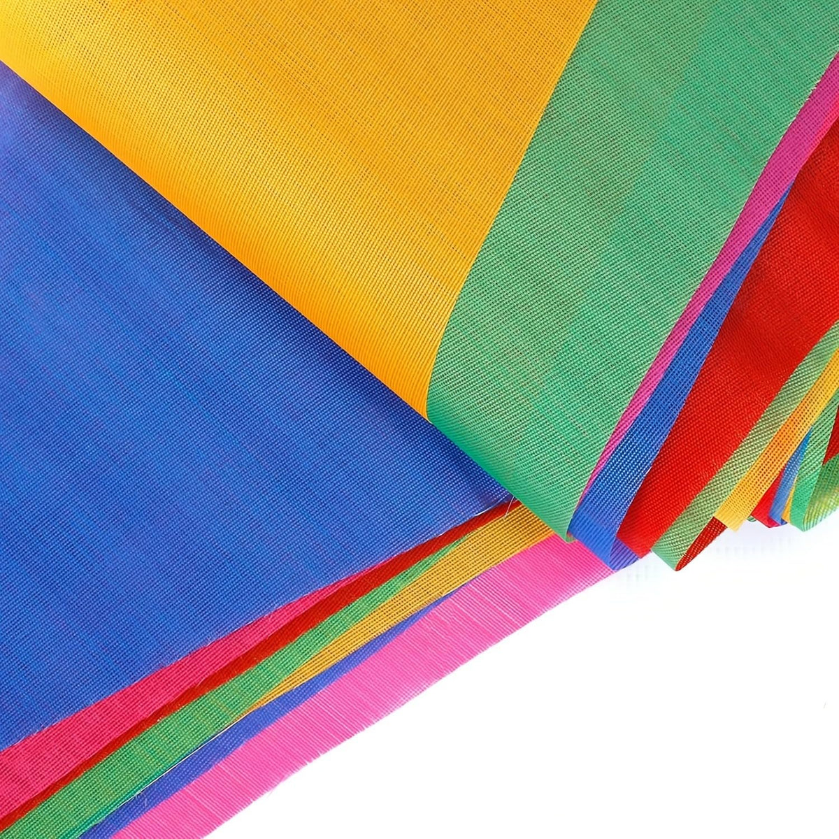 260ft 150pcs Flags Colorful Pennant Banner Flags Multicolor Bunting String Triangle Flags, Garland for Grand Opening Carnival, Theme Birthday Party Decoration, Outdoor Events Classroom Decor