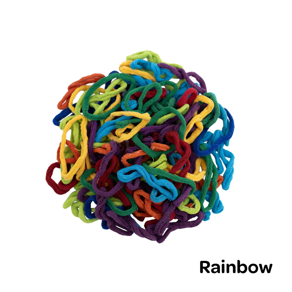 Friendly Loom Lotta Loops Rainbow Cotton 7 Inch Traditional Loops Refill