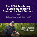 Host Defense MycoBotanicals Brain Support, 60 Capsules | Brain Support, Lion's Mane, Reishi and Cordyceps Mushroom, Herbal Supplement for Mental Clarity, Memory, and Focus Support