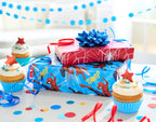 American Greetings 1-Count Reversible Marvel All-Occasion Wrapping Paper Roll, Spider-Man & Miles Morales Action Print (30 in., 40 sqft.)