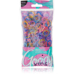 Goody Ouchless Polyband Hair Ties, 250 Ct, Clear, Latex Elastic Bands | Easy Glide, Ultra-Strong Hold Styling Accessories for Women & Men, Secure Hold Ridge Design, All Hair Types