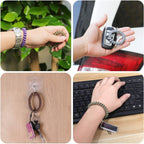 Buy now 6PCS Stretchable Wristband Wristlet Keychain Wrist Key Chain Wristlet,Spring Flexible Spiral Wrist Coil Wrist Key Holder Key Ring for Sauna Gym Pool ID Badge and Outdoor Sports at indiglob india