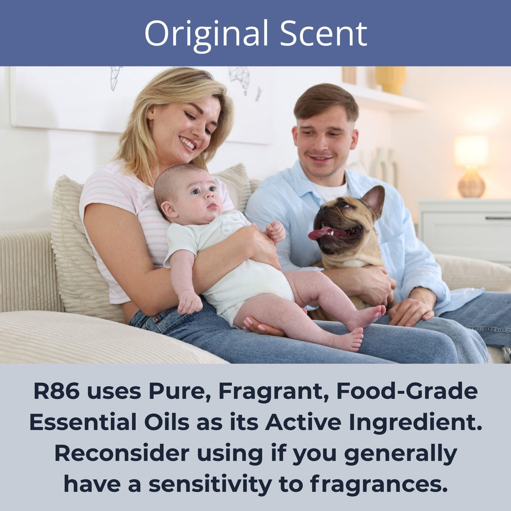 R86 Industrial All-Out Odor Eliminator, Removes Dead Animal Odor, Skunk Odor, Urine, Poop, Musty Basement & More – Natural Formula, Use Wet or Dry