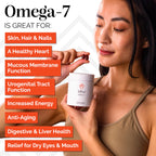 sibu Sea Buckthorn Omega-7 Softgels Starter Kit, 60ct 30-Day Supply | Supports healthy skin, hair & nails. Helps relieve dryness from within.