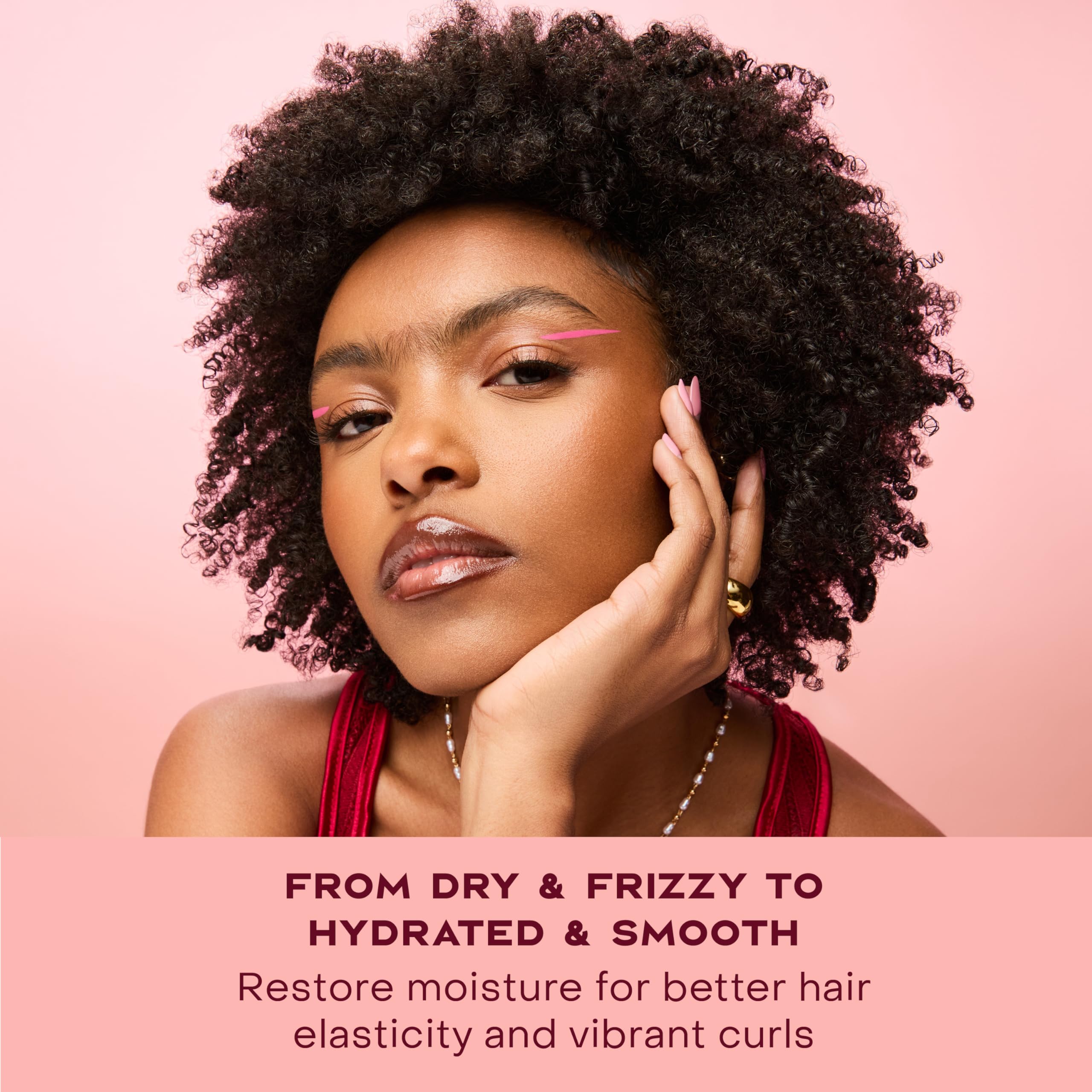 Shea Moisture Curl & Shine Conditioner Coconut & Hibiscus, for Thick, Curly Hair to Moisturize & Soften, 13 oz | Moisturizing conditioner with Coconut Oil, Neem Oil & Silk Protein to quickly detangle, reduce frizz, and hydrate curls.