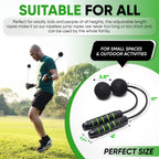 Bod Ropes Cordless Jump Rope Beachbody MBF - Adjustable Length Ropeless Jump Rope For Beachbody - Emulate Weighted Jumprope Indoors - Cordless Jumping Rope Great For Improving Fitness In Small Spaces