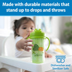 Dr. Brown's Milestones Insulated Sippy Cup, Blue & Green, 2-Pack