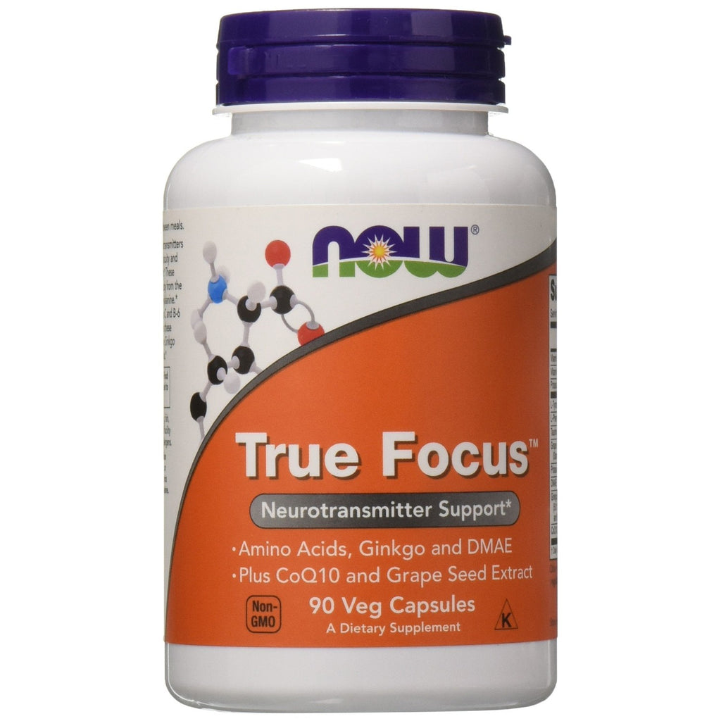 Buy now Now Foods True Focus, 90 Veg Capsules (2 Pack) at indiglob india