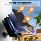 Rhorawill 4 Pack Solar Panel for Blink Outdoor 2K+/4(4th Gen)/(3rd Gen) XT3