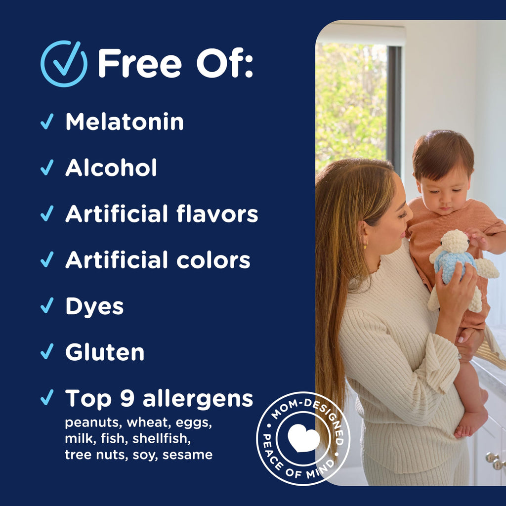 Mommy's Bliss Organic Baby Bedtime Drops + Overnight Immunity Support*, Promotes Restful Night, Melatonin Free, Age 4 Month+, 2 Fl Oz