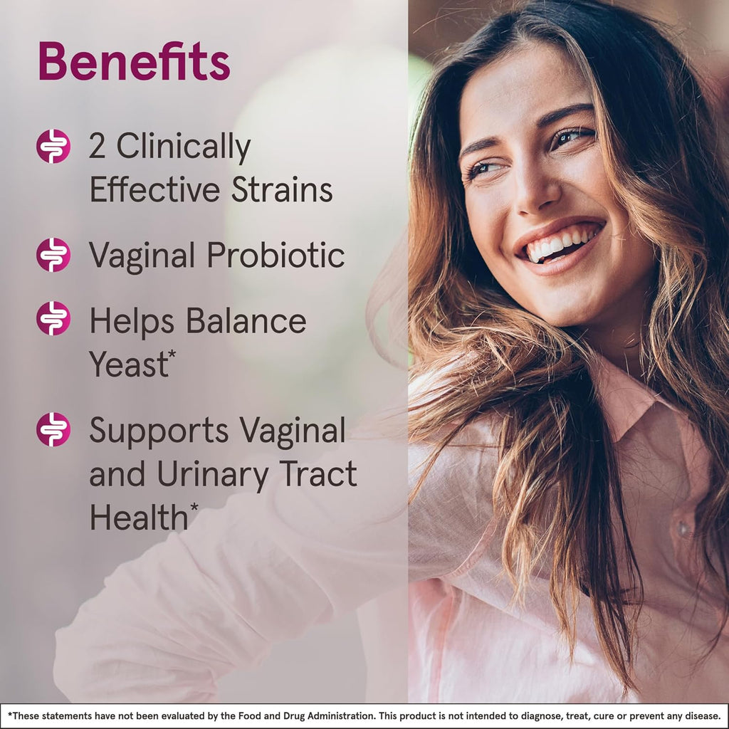 Buy now Jarrow Formulas Fem-Dophilus - 1 Billion Organisms Per Serving - 60 Veggie Capsules - Womenâ€™s Probiotic - Urinary Tract Health - Up to 60 Servings at indiglob india