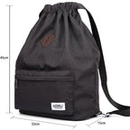 Buy now KAUKKO Drawstring Sports Backpack Gym Yoga Bag Shoulder Rucksack for Men and Women at indiglob india
