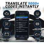 Buy now BlueDriver Bluetooth Pro OBDII Scan Tool for iPhone & Android - No Subscription Fee - OBD2 Car Scanner and Code Reader - Diagnose Check Engine, ABS, SRS, Airbag & 7000+ Issues on Vehicles 1996+ at indiglob india