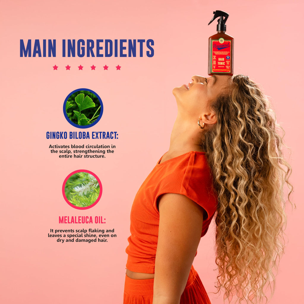 Lola From Rio – Rapunzel Hair Tonic Spray for Women – Hair Strengthening Treatment – Thickening Spray for Fine Hair – Supports Fuller, Healthier-Looking Hair – 8.45 fl oz