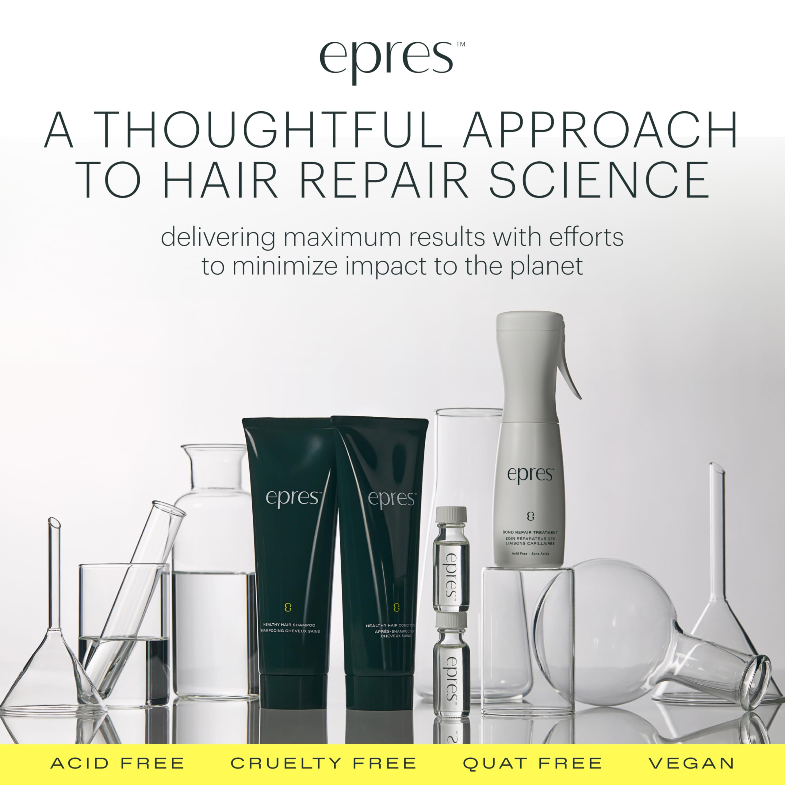 epres Bond Repair Hair Care System |Professional Bond Building for Softer, Stronger, Healthier Hair | For All Hair Types & Textures