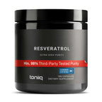 Toniiq NSF Certified Ultra High Purity Resveratrol Capsules | 98% Trans-Resveratrol - Highly Purified and Bioavailable - 180 Caps Resveratrol Supplement