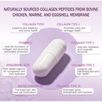 LUMINE Multi Collagen Peptides Capsules, 120 Capsules