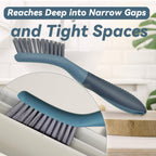2 Pack Grout Scrub Brush with Stiff Bristles