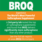 2X Sulforaphane of Others for Inflammation, Immunity & Detox | BROQ – Longevity & Cellular Defense – 3rd-Party Tested