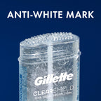 Buy now Gillette Antiperspirant and Deodorant for Men, 72hr Sweat & Odor Protection, Long Lasting Freshness, Anti-White Mark Technology, Clear Gel, Tropical Breeze Scent, 3.8 oz (Pack of 3) at indiglob india