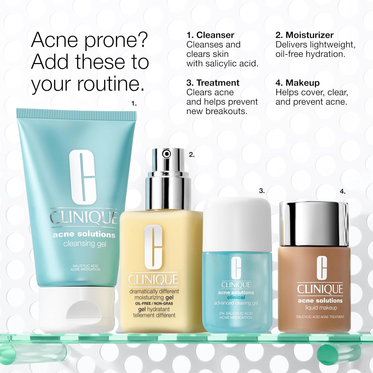 Buy now Clinique Acne Solutions Clinical Clearing Gel Acne Treatment With Witch Hazel + Salicylic Acid For Very Dry to Oily Skin Types | Oil-Free | Soothing at indiglob india