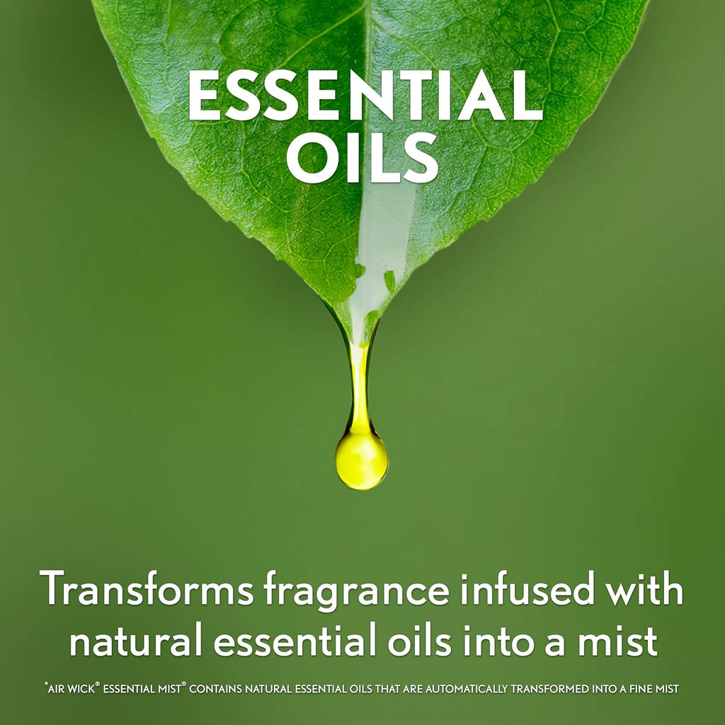 Buy now Air Wick Essential Mist, Essential Oil Diffuser Refill, Lemon Thyme, 1ct, Air Freshener at indiglob india