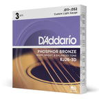 Buy now D'Addario Acoustic Guitar Strings, Phosphor Bronze, EJ42, Resophonic Medium Gauge 16-56, 6-String Set, Pack of 1 at indiglob india