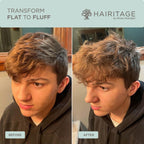 Hairitage Hair Texture Powder for Volume - Lightweight + Medium Hold - Texturizing + Volumizing Hair Styling Based Powder for Men, Women, Boys & Girls - Sulfate Free, Vegan + Dermatologist Tested