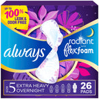 Buy now Always Pads Size 1 Infinity with Flex Foam 18 Count (Pack of 3) at indiglob india