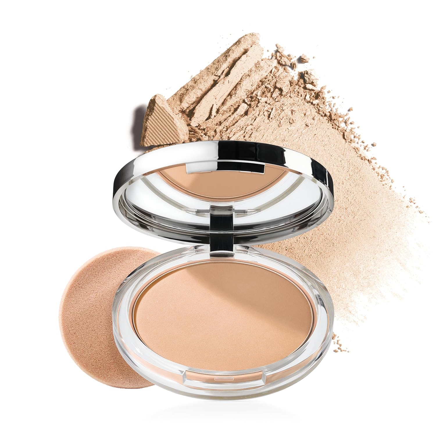 Buy now Clinique Stay-Matte Sheer Pressed Powder For Oily Skin Types | Sheer Coverage + Matte Finish | Minimizes Shine AF Stay Golden 17 at indiglob india