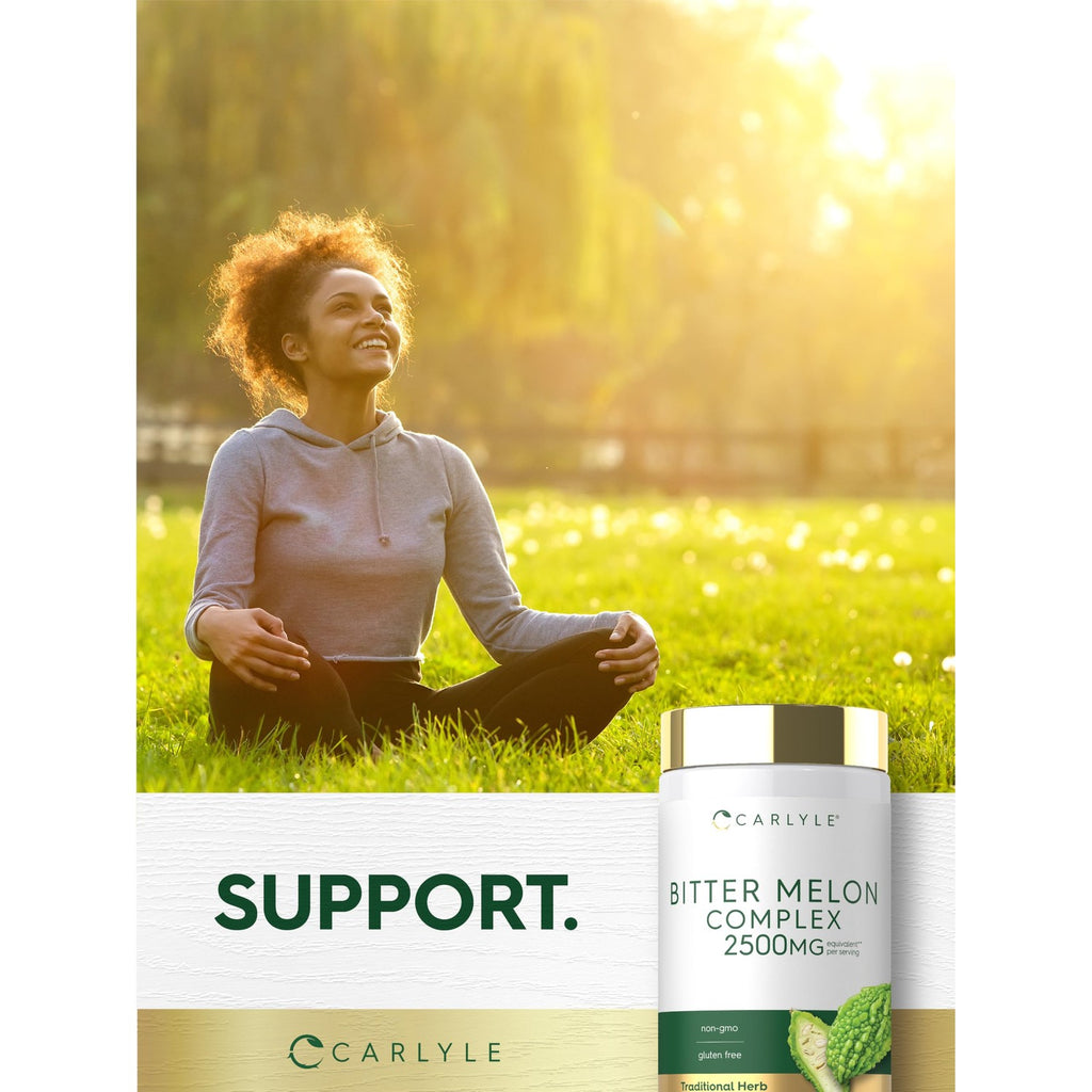 Carlyle Bitter Melon Complex | 200 Capsules | Traditional Herbal Extract Supplement | Non-GMO & Gluten Free