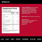 Buy now BSN NITRIX 2.0, Workout Supplement, Nitric Oxide Precursors, 3g Creatine, 3g L Citrulline, L-Citrulline, Supports Workout Performance, Pumps, Muscle Recovery and Endurance, 90 Tablets, 30 Servings at indiglob india