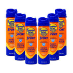 Banana Boat Continuous Spf#30 Sport 1.8 Ounce Cool Zone (6 Pieces) (53ml)