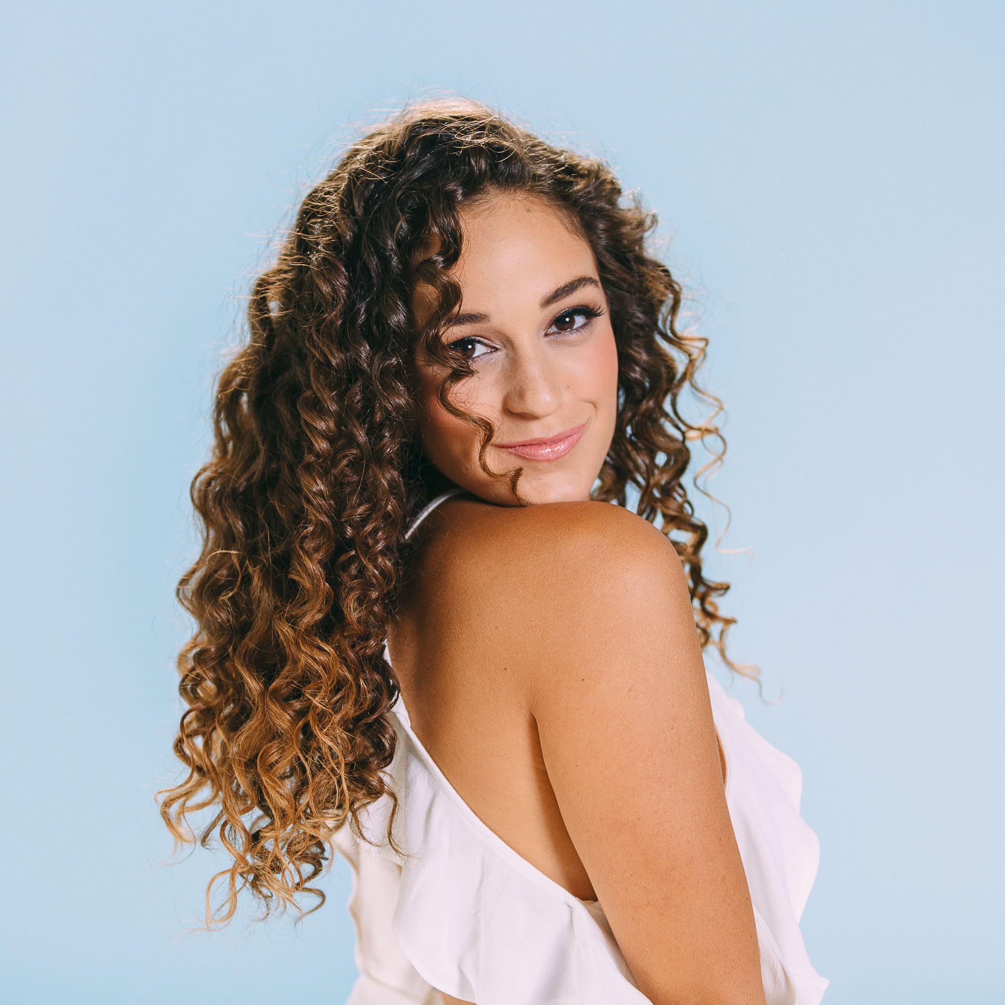 Buy now Mirta De Perales, Curls Defining Cream for Wavy, Curly & Coily Hair | Hydrating Curl Cream with Coconut Oil & Shea Butter | Defines, Smooths & Nourishes | Frizz Control, Shine & Softness, 8 oz at indiglob india