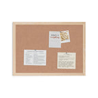 U Brands Cork Bulletin Board, 18" x 24" Inches, Light Birch Wood Frame (265U00-01)