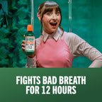 TheraBreath Fresh Breath Mouthwash, Rainforest Mint, 33.8 oz