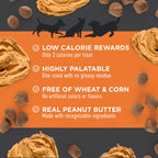Cloud Star Tricky Trainers Dog Treats Grain Free Peanut Butter 5 oz