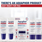 Aquaphor Lip Repair Ointment - Long-lasting Moisture to Soothe Dry Chapped Lips - .35 fl. oz. Tube | Lip Balm Moisturizer with Vitamins and Shea Butter, Immediate Dry Lip Relief, Paraben and Fragrance Free