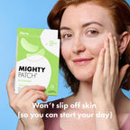 HERO COSMETICS Mighty Patch for Tired Eyes Patches, 6 Count | 3 Pairs, Soothing Hydrogel Patches, Helps Awaken and Visibly De-puff Undereyes