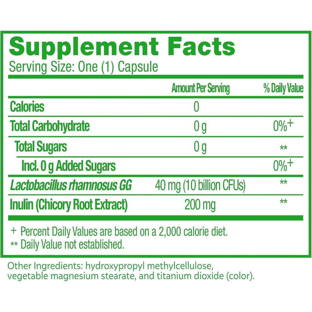 Buy now Culturelle Daily Probiotic Capsules For Men & Women, Most Clinically Studied Probiotic Strain, Digestive & Gut Health, Supports Occasional Diarrhea, Gas & Bloating, 1 Month Supply, 30 CT at indiglob india