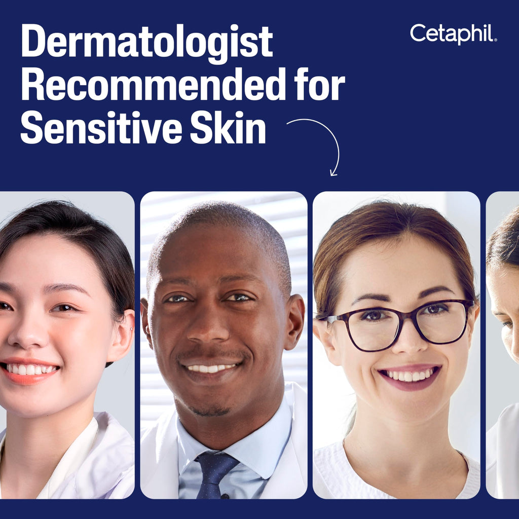 Buy now CETAPHIL Skincare Gift Set & Travel Companion for Sensitive Skin | Gentle Skin Cleanser, Daily Facial Cleanser, 2 x Moisturizing Lotion | TSA Approved | Dermatologist Recommended Brand at indiglob india