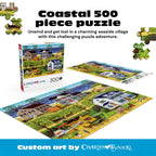 Buy now Buffalo Games - Charles Wysocki Gulls Nest 500 Piece Jigsaw for Adults at indiglob india