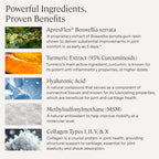 Stonehenge Health Dynamic Joint | AprèsFlex® Boswellia Comfort & Mobility | Joint Health Supplements Mobility Flexibility Comfort Boswellia MSM Collagen Turmeric Bromelain Hyaluronic Acid Vitamins C D3