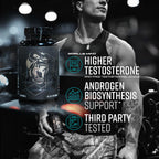Gorilla Mind Sigma Testosterone Booster (120 Capsules)