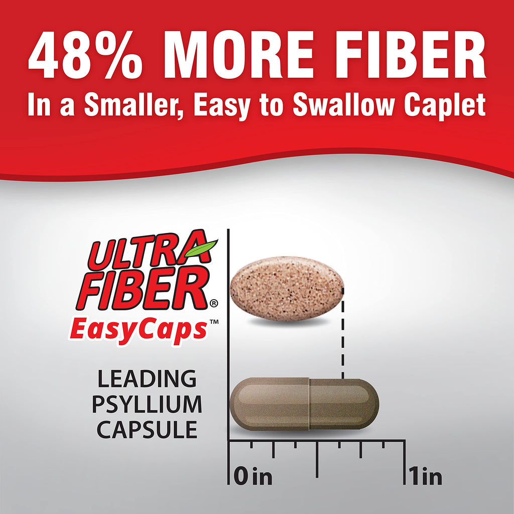 Ultra-Fiber High Fiber Supplement, Soluble & Insoluble Fiber, 150 Count