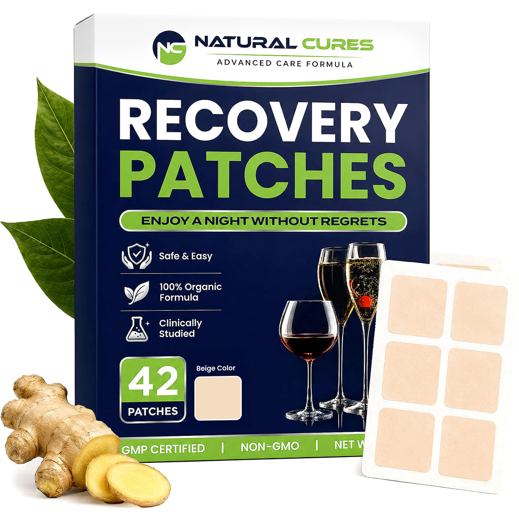 Recovery Patches 42 Pack - Wake Up Refreshed and Energized with Skin-Friendly Patch - Strong Adhesive for Secure Fit - Natural Ingredients for Quick Recovery